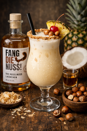 haselnuss pina colada rezept fang die nuss