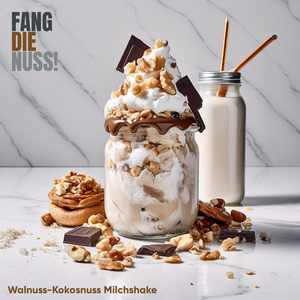 fang die nuss walnuss likör kokosnuss milchshake