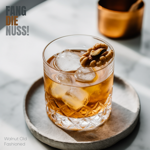 fang die nuss walnuss likör old fashioned