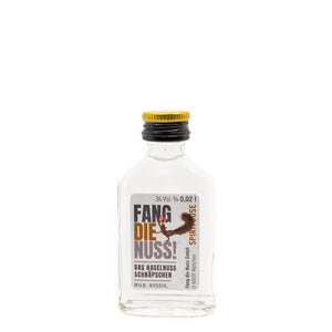 fang die nuss haselnuss schnaps mini 2cl klopfer